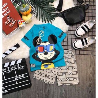SÉT BỘ THUN MICKEY BÉ TRAI
