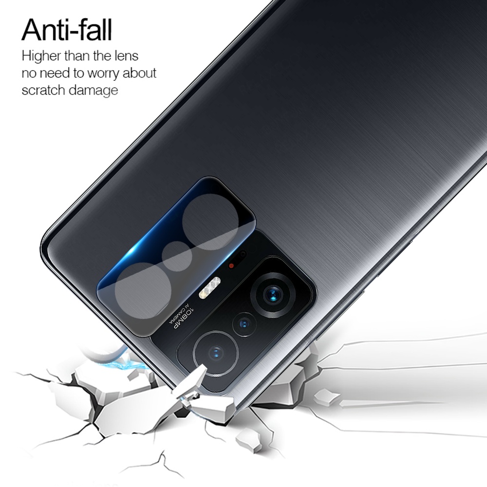 2 Kính Cường Lực 3D Bảo Vệ Camera Cho Xiaomi Mi 11T Pro Mi 11TPro T11 11 T Mi11T Pro