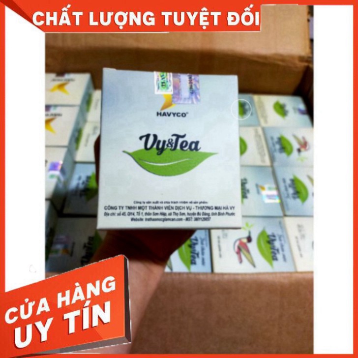 (1 hop) trà vy(()))tea giảm cân dáng đẹp