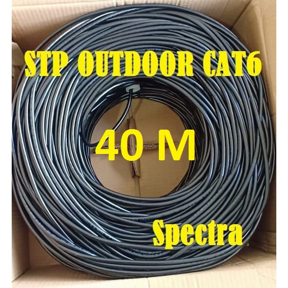 Dây Cáp Lan Stp Cat6 40m 40m Ngoài Trời Tiện Dụng