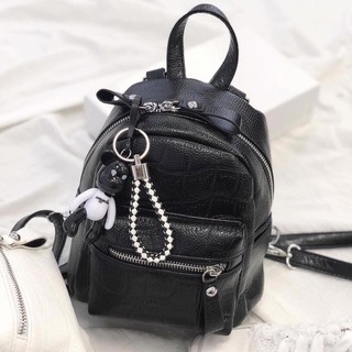 (Ảnh Thật )Balo da mini - Balo mini vân rắn - B6