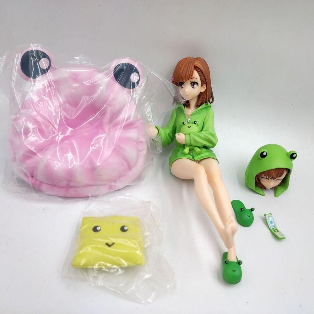 REBUY1 Mô Hình Đồ Chơi Nhân Vật Mikoto Misaka Đang Ngồi