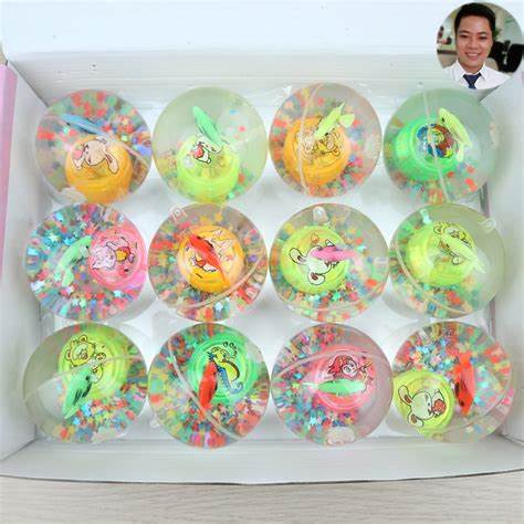 Đồ chơi Bóng Nảy Phát Sáng to, bóng nẩy phát sáng