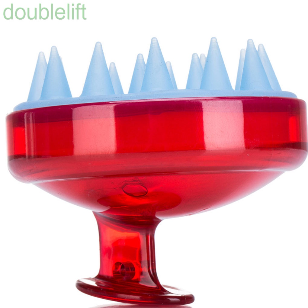 Bàn chải silicon mát xa da đầu thoải mái tiện lợi khi tắm