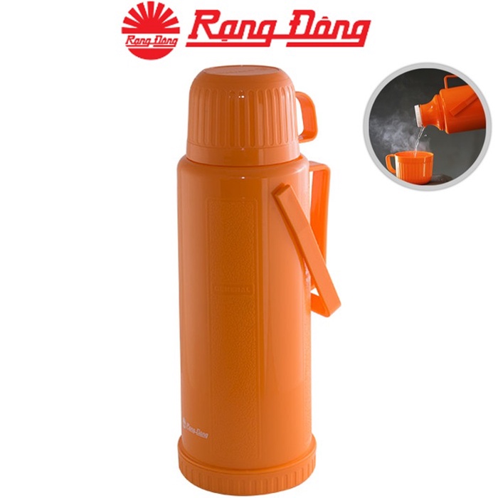 Phích giữ nhiệt Rạng Đông RD 2035 N3/N5 - Phích nước truyền thống 2 lít vỏ nhựa