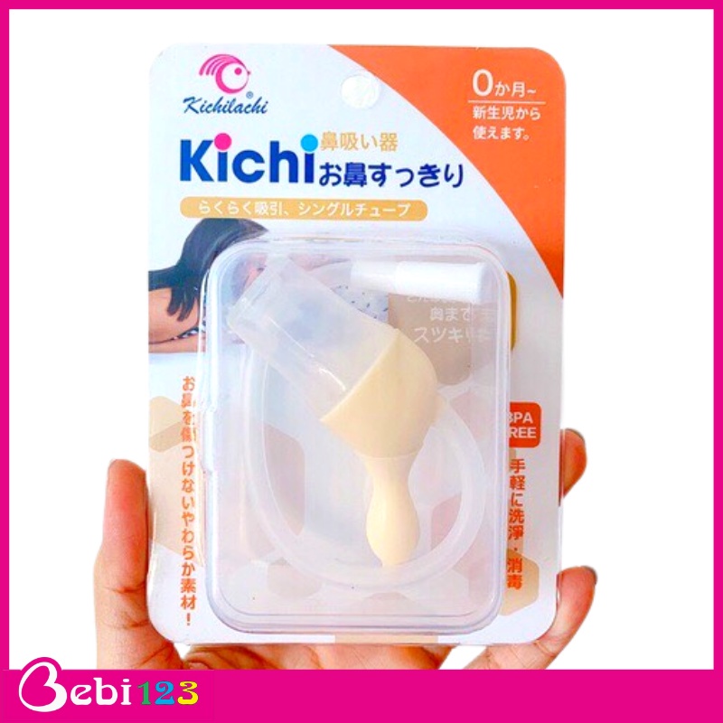 Hút Mũi Kichi Nhật Bản Silicon Đầu Mềm Cho Bé