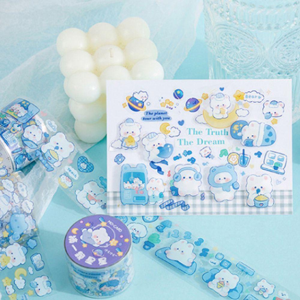 Băng Keo Dán Trang Trí Họa Tiết Dễ Thương DIY