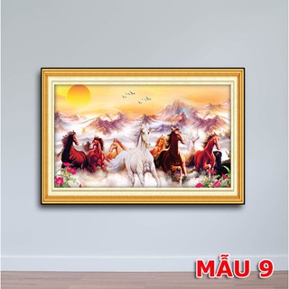{ĐỒNG  GIÁ 299K} Tranh Mã Đáo Thành Công/Tranh con ngựa/Tranh gỗ MDF cao cấp