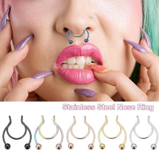 Khuyên Mũi Giả Xỏ Không Cần Xỏ Lỗ