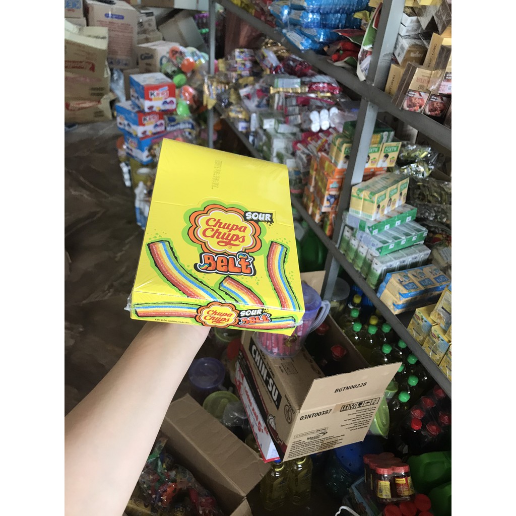 Kẹo Dẻo Chupa Chups Sour Belt