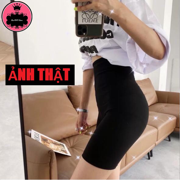 Quần Biker Short Nữ Đùi Ngắn Gym Thể Thao "LEGGING LỬNG" | BigBuy360 - bigbuy360.vn