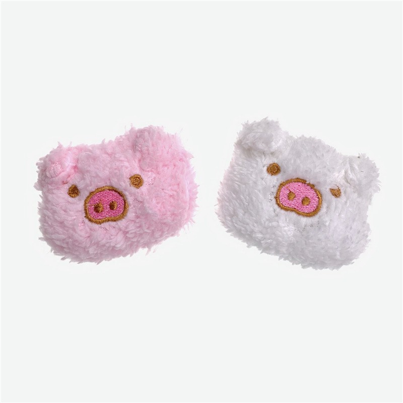 Ghim cài trang trí hình chú heo bông dễ thương B0028