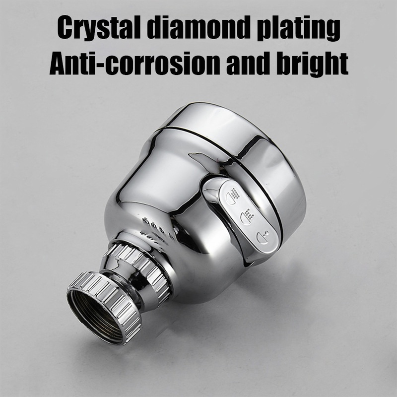 Vòi Tăng Cường Điều Chỉnh Ba Tốc Độ Vòi Nước / 360 Độ° Đầu Vòi Nước Xoay Tiết Kiệm Nước Chống Văng Tiện Lợi Dễ Sử Dụng