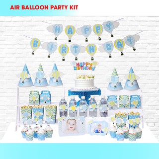 SET TRANG TRÍ SINH NHẬT 3D CHỦ ĐỀ KHINH KHÍ CẦU