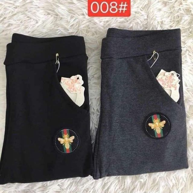 Quần legging lót lông có túi hàng đẹp