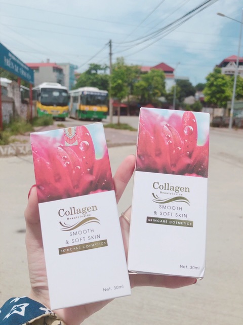 colagen serum đỏ