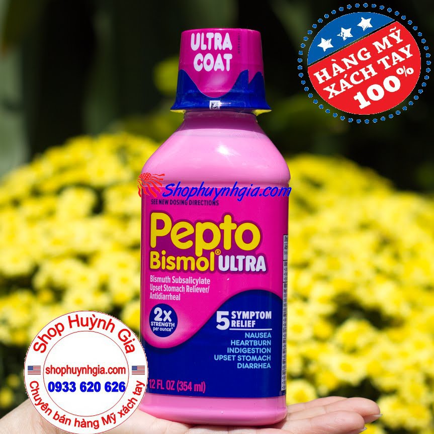 SIRO HỖ TRỢ HỆ TIÊU HÓA PEPTO BISMOL 354ML CHÍNH HÃNG - 8192