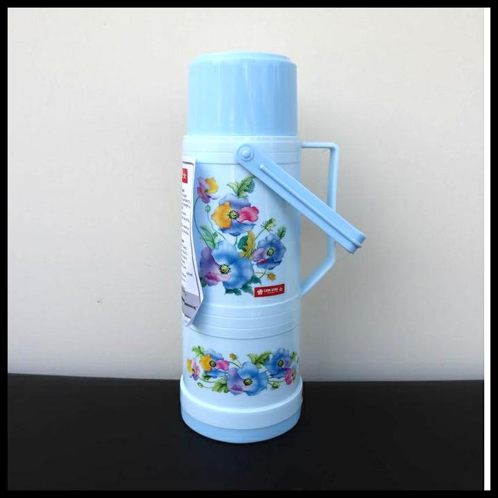 Bình Nước Nóng 1.2 Lít 30 Cầm Tay Có Tay Cầm Màu Xanh Dương Nhạt Tiện Lợi Dễ Sử Dụng 1|Mã Code
