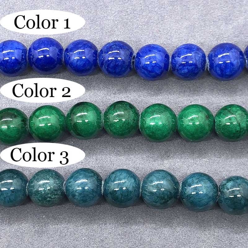 Chuỗi dây xâu hạt tròn sang trọng đường kính 6-12mm