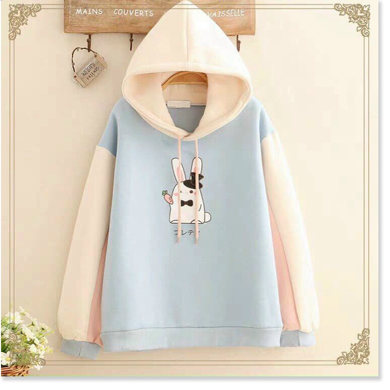 ÁO HOODIES NỮ HỌA TIẾT XINH XẮN MÀU SẮC TƯƠI MÁT FROM TO Y HÌNH KHÁNH AN STORE