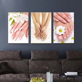 Bộ 3 tranh Nail (KT: 40*60*3)