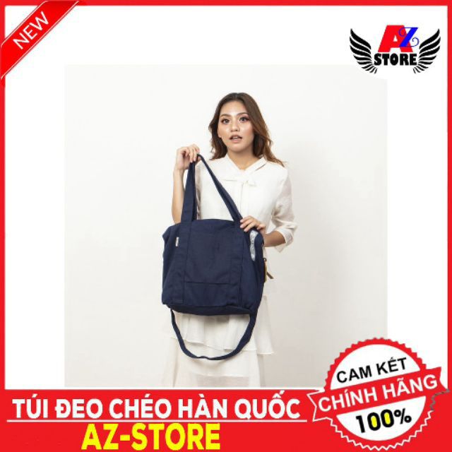 HOT TÚI TOTE MIDORI - TÚI ĐEO CHÉO - VẢI CANVAS THỜI TRANG - VÀNG - HỒNG XANH NAVI - TÚI ĐEO CHÉO - TÚI TOTE - TÚI ĐEO V