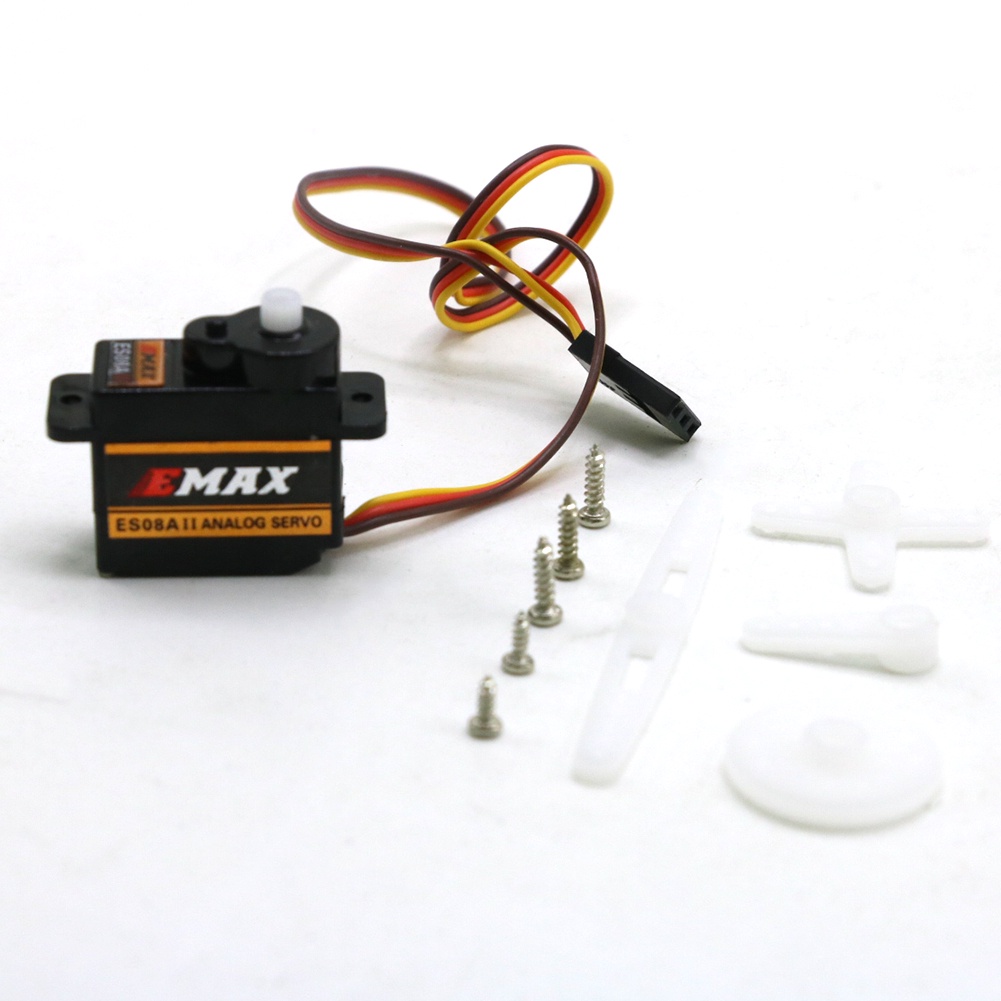 Động Cơ Servo EMAX ES08A II 9g 1.8Kg / Sec Cho Máy Bay Điều Khiển Từ Xa