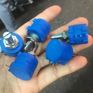 1 cái chiết áp 1k -5k -10k 3 chân 10 vòng