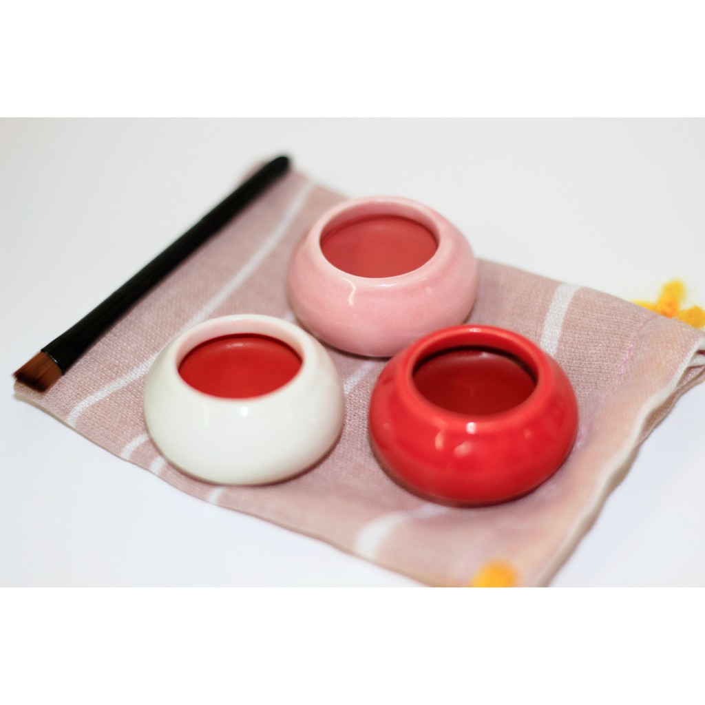 Son Dưỡng Dừa Handmade One4One 3g - hũ gốm đất nung
