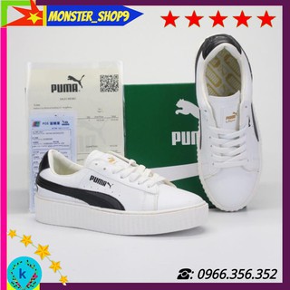 🔊free ship🔊 🔥giày thể thao sneaker🔥puma trắng đen bts 🔥dành cho cả nam và nữ đi đẹp