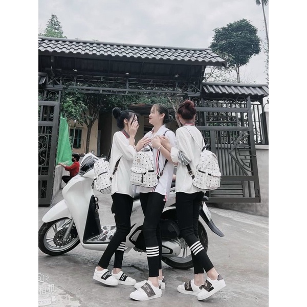 Quần Legging 3 Vạch Hotrend, Quần Legging Viền Ống Cực Chất