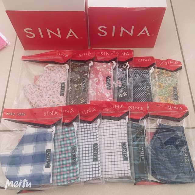 (✔️rẻ + đẹp ) Khẩu trang SINA kháng khuẩn | BigBuy360 - bigbuy360.vn