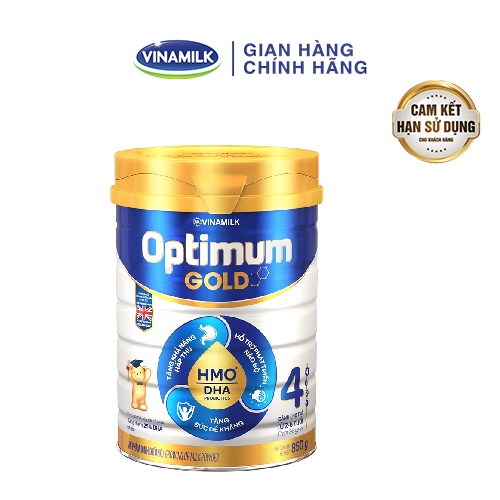 Sữa bột Optimum Gold 4 - Hộp Thiếc 850g