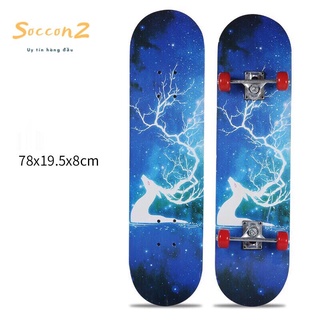 Ván trượt thể thao Skateboard gỗ phong ép CAO CẤP cỡ TO.