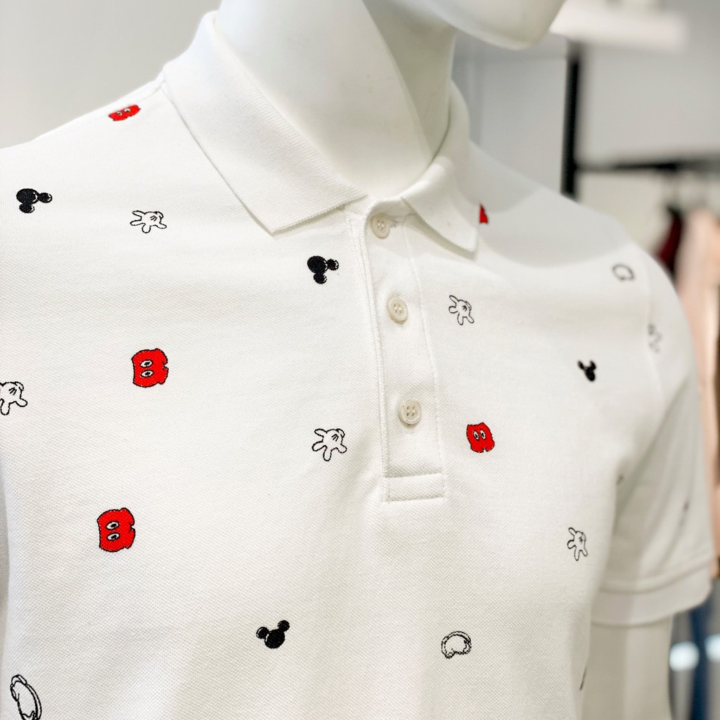 Áo Thun Polo Nam Cổ Bẻ Họa Tiết Mickey BY COTTON Mickey Polo | BigBuy360 - bigbuy360.vn