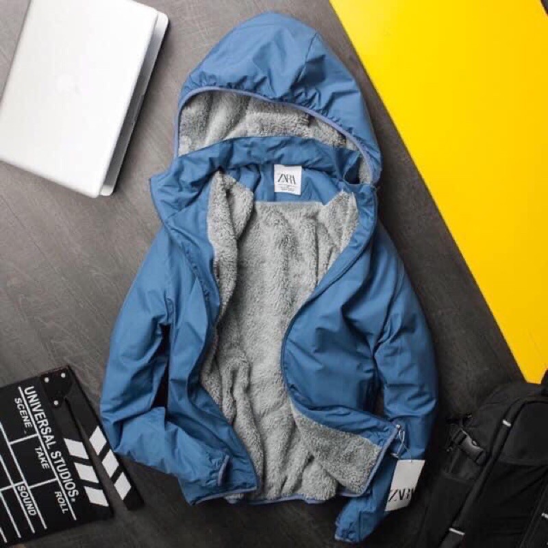 ÁO KHOÁC GIÓ LÓT LÔNG CỪU NAM - 5 MÀU | BigBuy360 - bigbuy360.vn