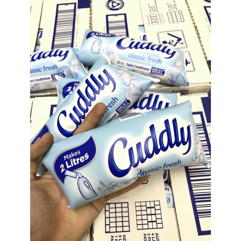 Nước xả vải Cuddly Úc 300ml