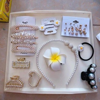 [ FREE-SHIP ] Set phụ kiện tóc 25 món