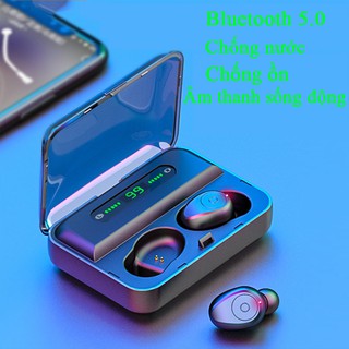 Tai nghe bluetooth không dây TWS F9-5 cao cấp, tai nghe bluetooth nhét tai cao cấp chống nước