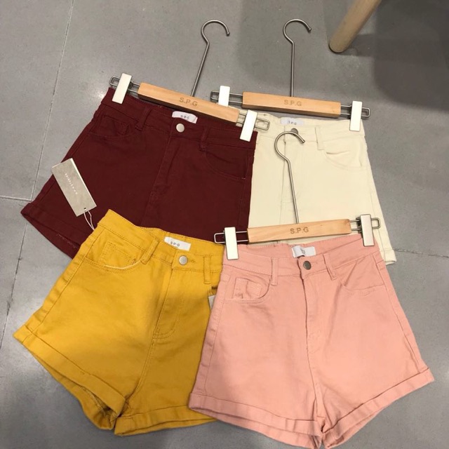 QUẦN SOOC THÔ MÀU SIÊU GIÃN MS14555 (A3-6)