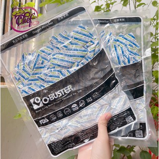[200 gói] Gói hút oxy O-buster hút ẩm cho bánh, khô gà