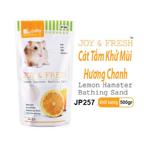 [Mã PET50K giảm Giảm 10% - Tối đa 50K đơn từ 250K] Cát tắm jolly cho Hamster, thỏ , bọ , sóc 500g