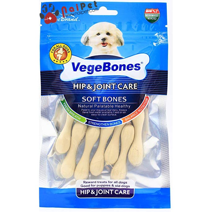 Đồ Ăn Vặt Xương Gặm Sạch Răng VegeBones 60g
