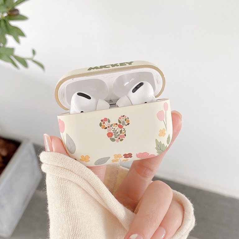 Mickey and Minnie compatible AirPods 3 2 Pro Headphone Charging Case Apple compatible