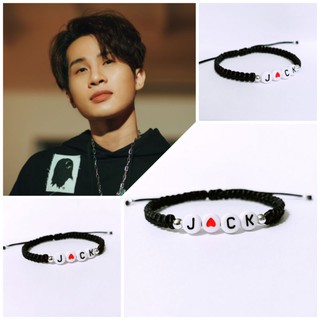 Vòng tay Jack - J97 đan dây dù đen có thể điều chỉnh dành cho các bạn Đóm Family.