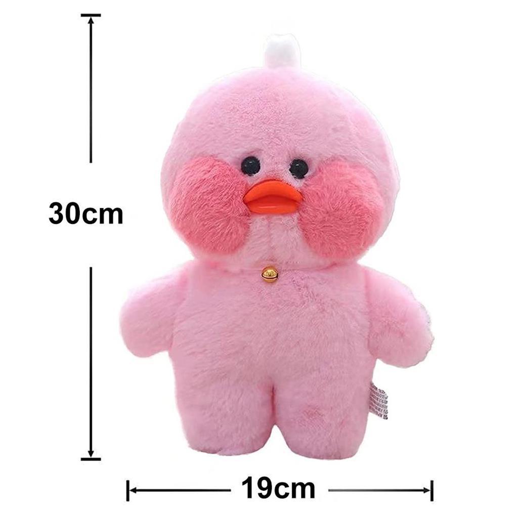 Đồ chơi nhồi bông Hình Chú Vịt Hoạt Hình Đáng Yêu Trang Trí Nhà Cửa