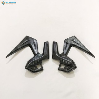 Ốp gác chân sau Airblade 2020 (125-150) sơn carbon.