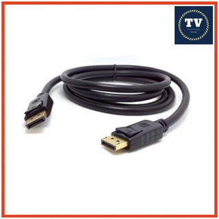 Cáp Displayport hai đầu dương 1.5m đen | cáp displayport/displayport