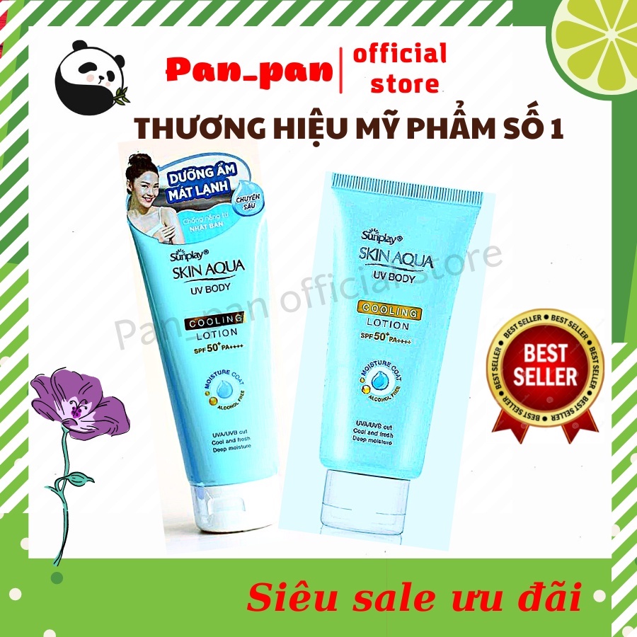 Kem chống nắng dưỡng thể mát lạnh Sunplay Skin Aqua UV Body Cooling Lotion SPF 50+ PA++++