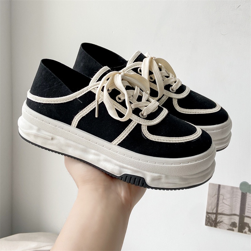 Giày Thể Thao canvas Đế Dày Thời Trang Cho Nữ